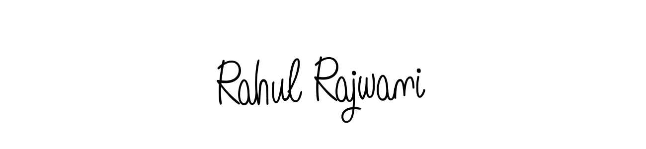 Also we have Rahul Rajwani name is the best signature style. Create professional handwritten signature collection using Angelique-Rose-font-FFP autograph style. Rahul Rajwani signature style 5 images and pictures png