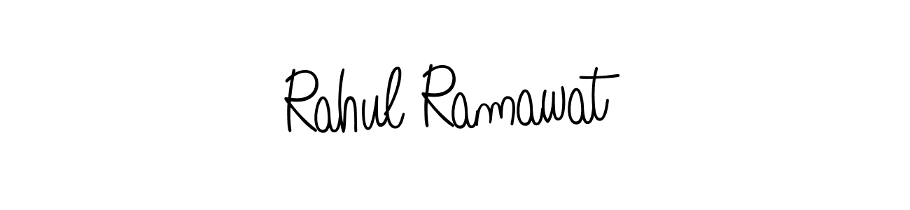 How to make Rahul Ramawat signature? Angelique-Rose-font-FFP is a professional autograph style. Create handwritten signature for Rahul Ramawat name. Rahul Ramawat signature style 5 images and pictures png