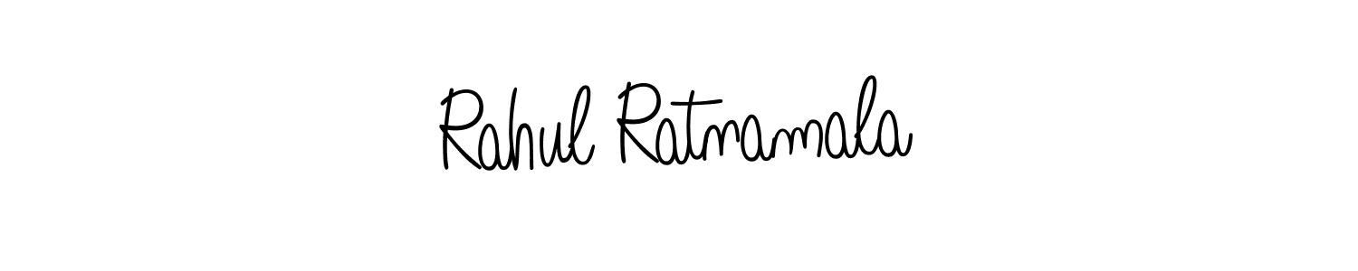 It looks lik you need a new signature style for name Rahul Ratnamala. Design unique handwritten (Angelique-Rose-font-FFP) signature with our free signature maker in just a few clicks. Rahul Ratnamala signature style 5 images and pictures png