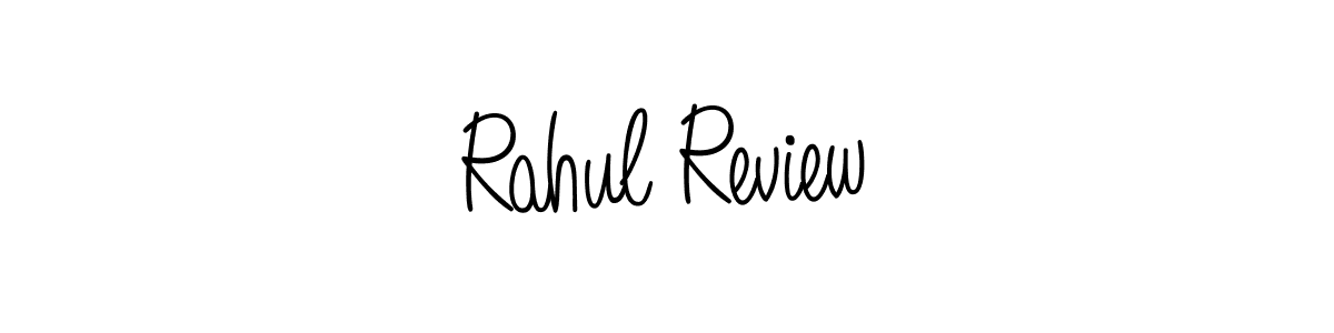 Once you've used our free online signature maker to create your best signature Angelique-Rose-font-FFP style, it's time to enjoy all of the benefits that Rahul Review name signing documents. Rahul Review signature style 5 images and pictures png