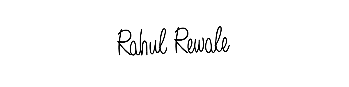 Make a beautiful signature design for name Rahul Rewale. Use this online signature maker to create a handwritten signature for free. Rahul Rewale signature style 5 images and pictures png