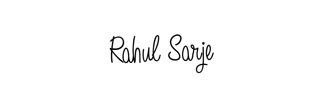 It looks lik you need a new signature style for name Rahul Sarje. Design unique handwritten (Angelique-Rose-font-FFP) signature with our free signature maker in just a few clicks. Rahul Sarje signature style 5 images and pictures png