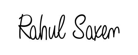 Create your official email sign-off with Rahul Saxen name in Angelique-Rose-font-FFP style. Crisp, clean, and perfectly legible across all screens. Rahul Saxen signature style 5 images and pictures png