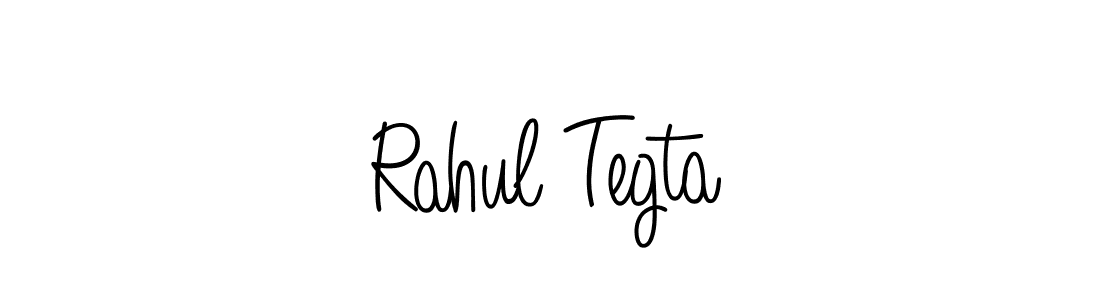 Use a signature maker to create a handwritten signature online. With this signature software, you can design (Angelique-Rose-font-FFP) your own signature for name Rahul Tegta. Rahul Tegta signature style 5 images and pictures png