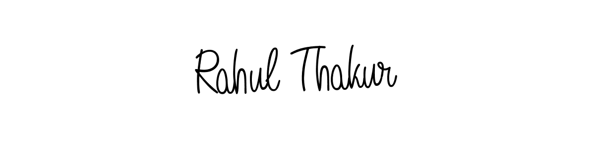 Design your own signature with our free online signature maker. With this signature software, you can create a handwritten (Angelique-Rose-font-FFP) signature for name Rahul Thakur. Rahul Thakur signature style 5 images and pictures png