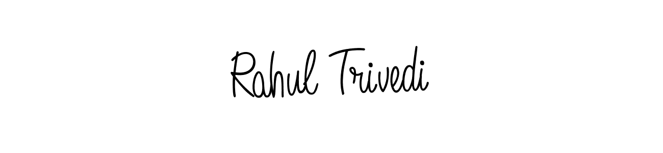 Rahul Trivedi stylish signature style. Best Handwritten Sign (Angelique-Rose-font-FFP) for my name. Handwritten Signature Collection Ideas for my name Rahul Trivedi. Rahul Trivedi signature style 5 images and pictures png