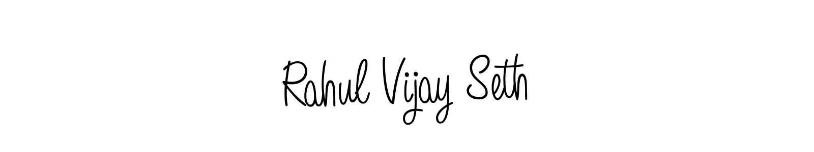 Best and Professional Signature Style for Rahul Vijay Seth. Angelique-Rose-font-FFP Best Signature Style Collection. Rahul Vijay Seth signature style 5 images and pictures png