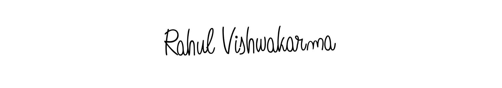 Here are the top 10 professional signature styles for the name Rahul Vishwakarma. These are the best autograph styles you can use for your name. Rahul Vishwakarma signature style 5 images and pictures png