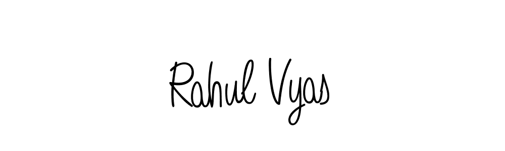 It looks lik you need a new signature style for name Rahul Vyas. Design unique handwritten (Angelique-Rose-font-FFP) signature with our free signature maker in just a few clicks. Rahul Vyas signature style 5 images and pictures png