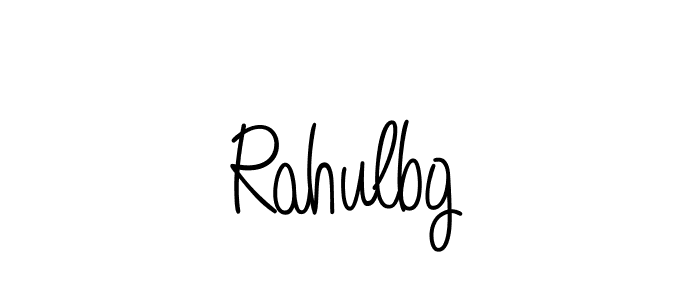 Rahulbg stylish signature style. Best Handwritten Sign (Angelique-Rose-font-FFP) for my name. Handwritten Signature Collection Ideas for my name Rahulbg. Rahulbg signature style 5 images and pictures png