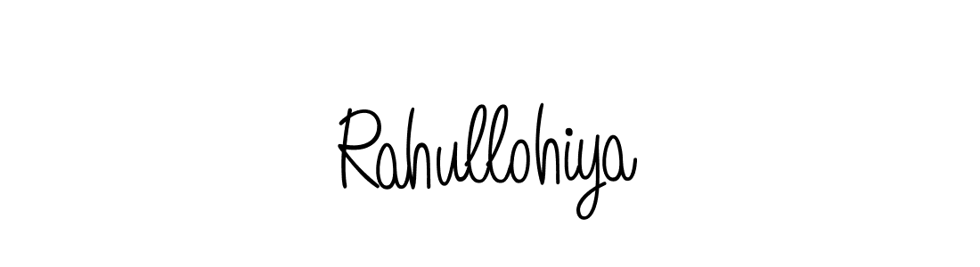 Make a beautiful signature design for name Rahullohiya. Use this online signature maker to create a handwritten signature for free. Rahullohiya signature style 5 images and pictures png