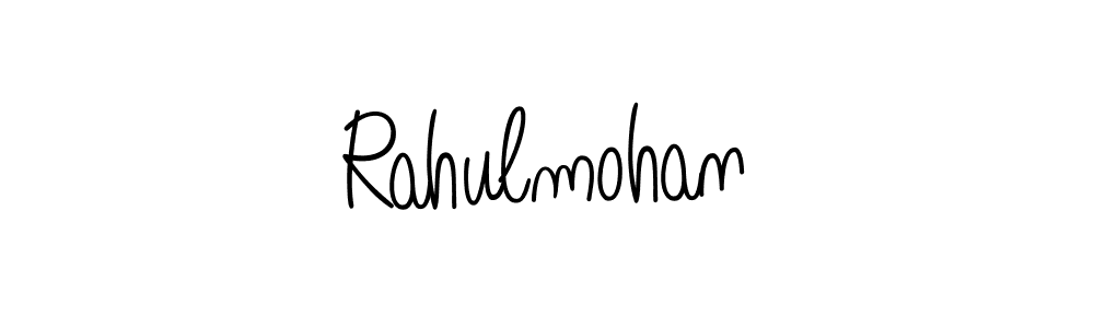 How to Draw Rahulmohan signature style? Angelique-Rose-font-FFP is a latest design signature styles for name Rahulmohan. Rahulmohan signature style 5 images and pictures png