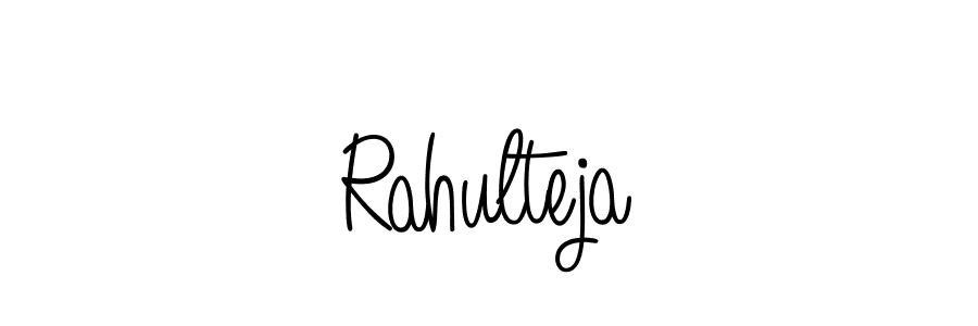 Also we have Rahulteja name is the best signature style. Create professional handwritten signature collection using Angelique-Rose-font-FFP autograph style. Rahulteja signature style 5 images and pictures png