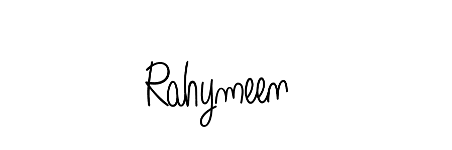 Rahymeen  stylish signature style. Best Handwritten Sign (Angelique-Rose-font-FFP) for my name. Handwritten Signature Collection Ideas for my name Rahymeen . Rahymeen  signature style 5 images and pictures png