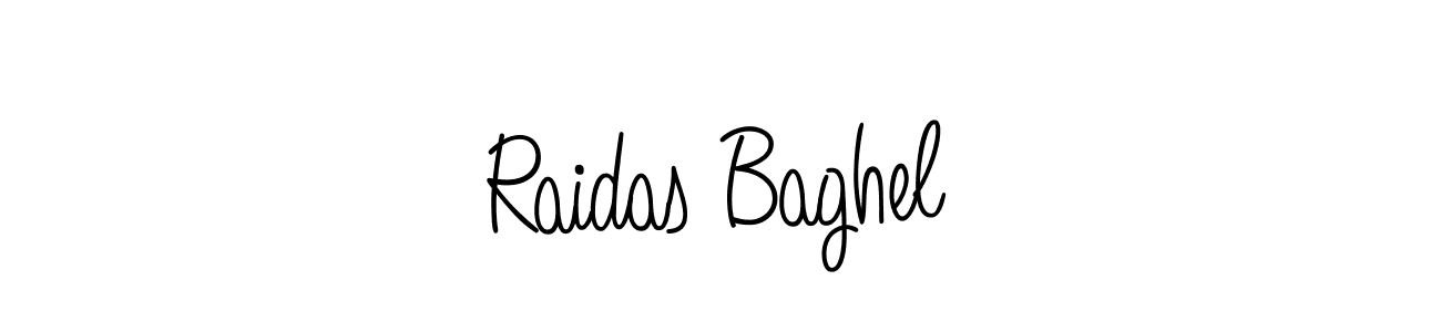 Create a beautiful signature design for name Raidas Baghel. With this signature (Angelique-Rose-font-FFP) fonts, you can make a handwritten signature for free. Raidas Baghel signature style 5 images and pictures png