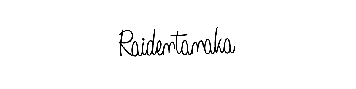 Use a signature maker to create a handwritten signature online. With this signature software, you can design (Angelique-Rose-font-FFP) your own signature for name Raidentanaka. Raidentanaka signature style 5 images and pictures png