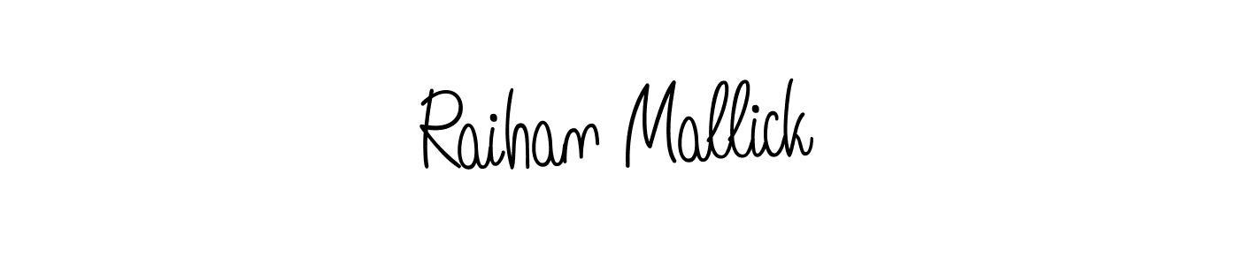 This is the best signature style for the Raihan Mallick name. Also you like these signature font (Angelique-Rose-font-FFP). Mix name signature. Raihan Mallick signature style 5 images and pictures png