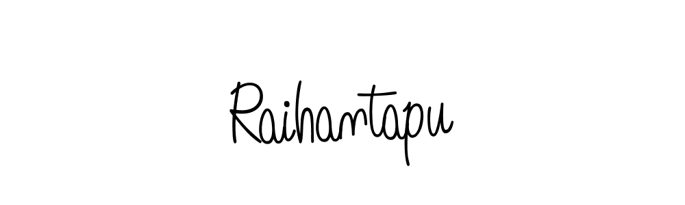 You can use this online signature creator to create a handwritten signature for the name Raihantapu. This is the best online autograph maker. Raihantapu signature style 5 images and pictures png