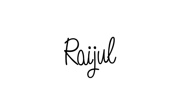 Check out images of Autograph of Raijul name. Actor Raijul Signature Style. Angelique-Rose-font-FFP is a professional sign style online. Raijul signature style 5 images and pictures png