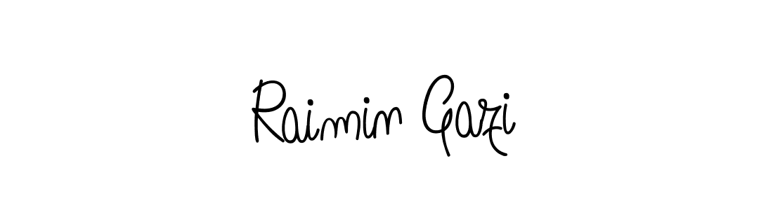 Similarly Angelique-Rose-font-FFP is the best handwritten signature design. Signature creator online .You can use it as an online autograph creator for name Raimin Gazi. Raimin Gazi signature style 5 images and pictures png