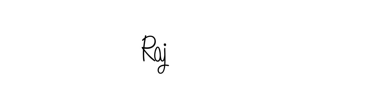 Use a signature maker to create a handwritten signature online. With this signature software, you can design (Angelique-Rose-font-FFP) your own signature for name Raj ਵੀਰ. Raj ਵੀਰ signature style 5 images and pictures png