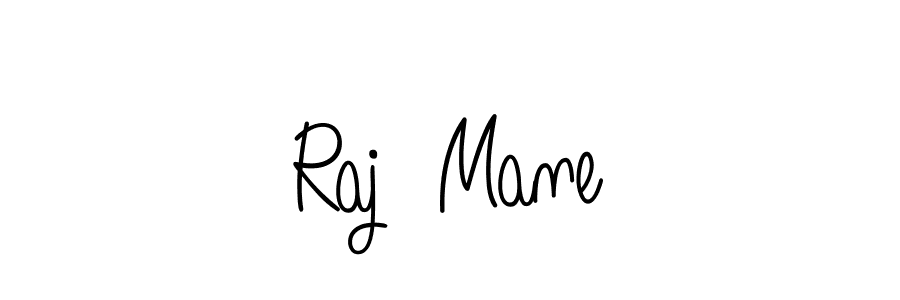 How to make Raj  Mane name signature. Use Angelique-Rose-font-FFP style for creating short signs online. This is the latest handwritten sign. Raj  Mane signature style 5 images and pictures png