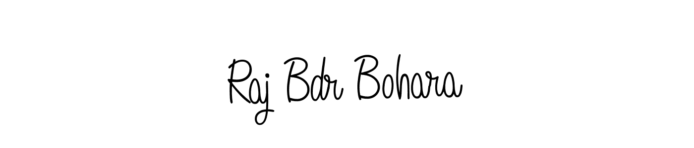 Design your own signature with our free online signature maker. With this signature software, you can create a handwritten (Angelique-Rose-font-FFP) signature for name Raj Bdr Bohara. Raj Bdr Bohara signature style 5 images and pictures png