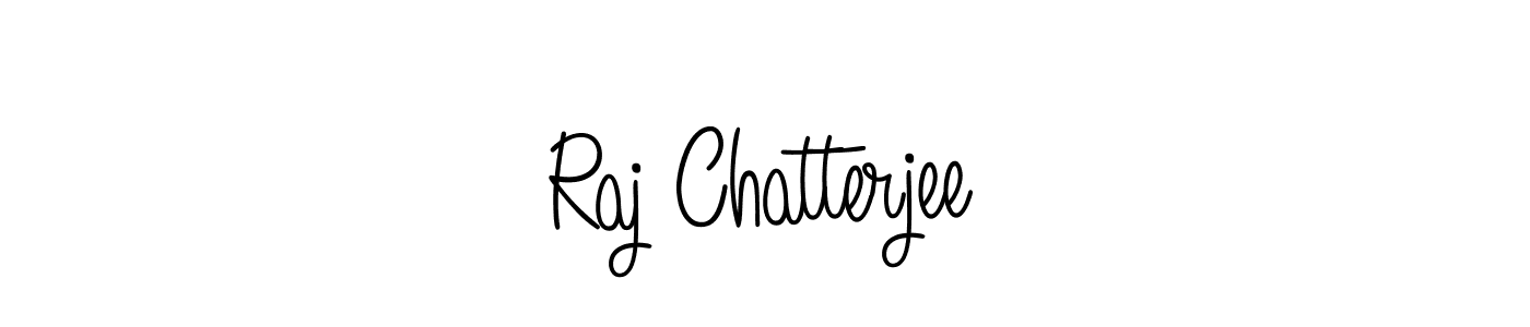 How to make Raj Chatterjee name signature. Use Angelique-Rose-font-FFP style for creating short signs online. This is the latest handwritten sign. Raj Chatterjee signature style 5 images and pictures png