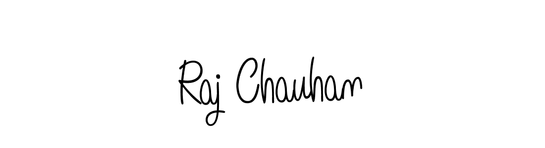 Design your own signature with our free online signature maker. With this signature software, you can create a handwritten (Angelique-Rose-font-FFP) signature for name Raj Chauhan. Raj Chauhan signature style 5 images and pictures png