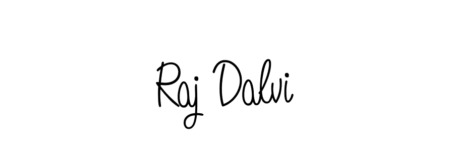 Design your own signature with our free online signature maker. With this signature software, you can create a handwritten (Angelique-Rose-font-FFP) signature for name Raj Dalvi. Raj Dalvi signature style 5 images and pictures png