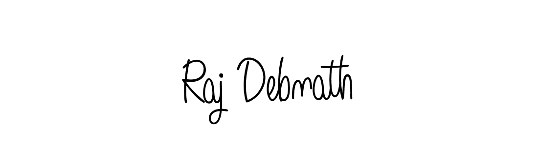 How to make Raj Debnath name signature. Use Angelique-Rose-font-FFP style for creating short signs online. This is the latest handwritten sign. Raj Debnath signature style 5 images and pictures png