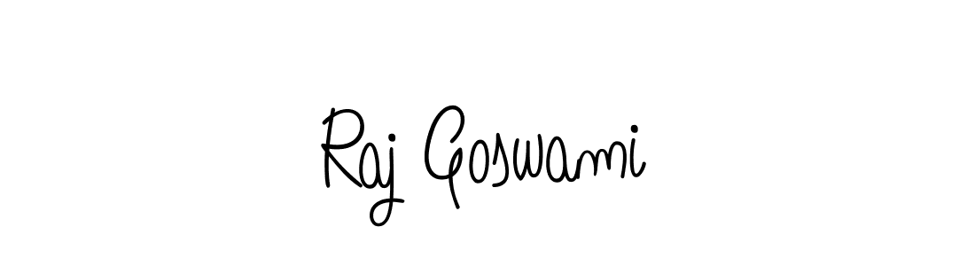 Angelique-Rose-font-FFP is a professional signature style that is perfect for those who want to add a touch of class to their signature. It is also a great choice for those who want to make their signature more unique. Get Raj Goswami name to fancy signature for free. Raj Goswami signature style 5 images and pictures png