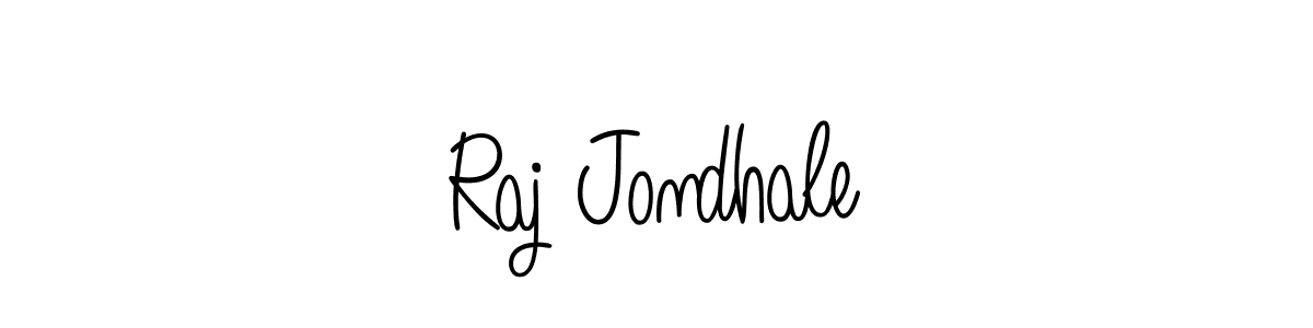 Also we have Raj Jondhale name is the best signature style. Create professional handwritten signature collection using Angelique-Rose-font-FFP autograph style. Raj Jondhale signature style 5 images and pictures png