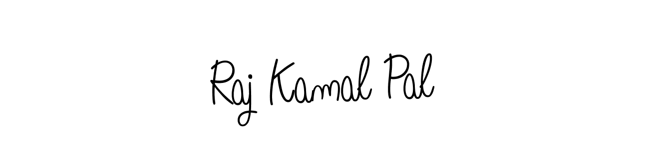 Design your own signature with our free online signature maker. With this signature software, you can create a handwritten (Angelique-Rose-font-FFP) signature for name Raj Kamal Pal. Raj Kamal Pal signature style 5 images and pictures png