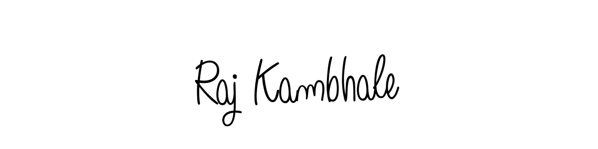 Make a beautiful signature design for name Raj Kambhale. Use this online signature maker to create a handwritten signature for free. Raj Kambhale signature style 5 images and pictures png