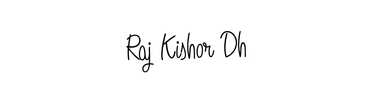 You can use this online signature creator to create a handwritten signature for the name Raj Kishor Dh. This is the best online autograph maker. Raj Kishor Dh signature style 5 images and pictures png