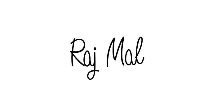 The best way (Angelique-Rose-font-FFP) to make a short signature is to pick only two or three words in your name. The name Raj Mal include a total of six letters. For converting this name. Raj Mal signature style 5 images and pictures png