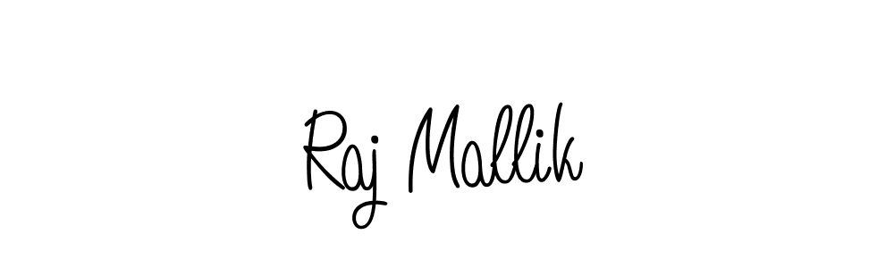 Make a beautiful signature design for name Raj Mallik. With this signature (Angelique-Rose-font-FFP) style, you can create a handwritten signature for free. Raj Mallik signature style 5 images and pictures png