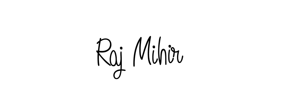 You can use this online signature creator to create a handwritten signature for the name Raj Mihir. This is the best online autograph maker. Raj Mihir signature style 5 images and pictures png
