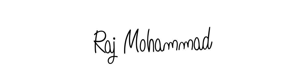Design your own signature with our free online signature maker. With this signature software, you can create a handwritten (Angelique-Rose-font-FFP) signature for name Raj Mohammad. Raj Mohammad signature style 5 images and pictures png