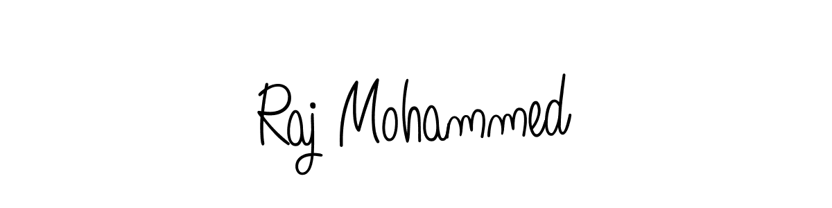 Create a beautiful signature design for name Raj Mohammed. With this signature (Angelique-Rose-font-FFP) fonts, you can make a handwritten signature for free. Raj Mohammed signature style 5 images and pictures png