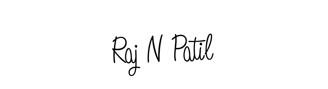 Raj N Patil stylish signature style. Best Handwritten Sign (Angelique-Rose-font-FFP) for my name. Handwritten Signature Collection Ideas for my name Raj N Patil. Raj N Patil signature style 5 images and pictures png