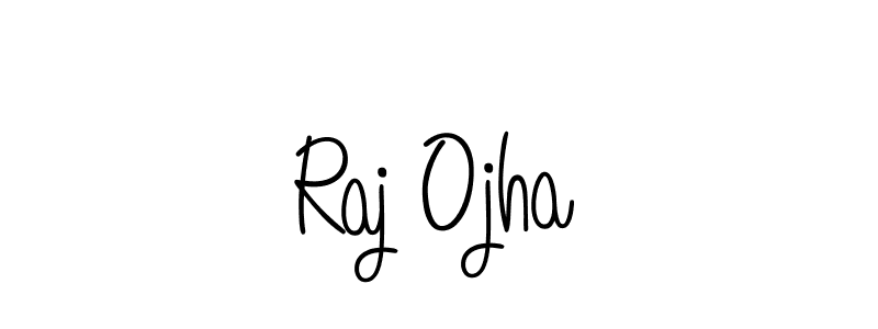 It looks lik you need a new signature style for name Raj Ojha. Design unique handwritten (Angelique-Rose-font-FFP) signature with our free signature maker in just a few clicks. Raj Ojha signature style 5 images and pictures png