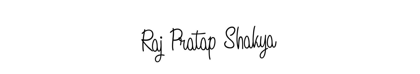 You should practise on your own different ways (Angelique-Rose-font-FFP) to write your name (Raj Pratap Shakya) in signature. don't let someone else do it for you. Raj Pratap Shakya signature style 5 images and pictures png