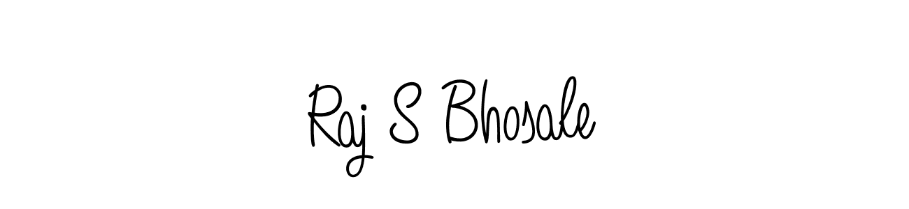 if you are searching for the best signature style for your name Raj S Bhosale. so please give up your signature search. here we have designed multiple signature styles  using Angelique-Rose-font-FFP. Raj S Bhosale signature style 5 images and pictures png