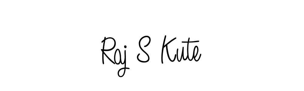 Make a beautiful signature design for name Raj S Kute. With this signature (Angelique-Rose-font-FFP) style, you can create a handwritten signature for free. Raj S Kute signature style 5 images and pictures png