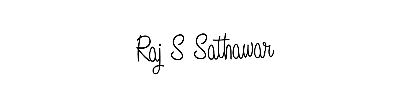 How to Draw Raj S Sathawar signature style? Angelique-Rose-font-FFP is a latest design signature styles for name Raj S Sathawar. Raj S Sathawar signature style 5 images and pictures png