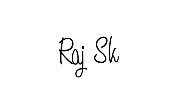 You can use this online signature creator to create a handwritten signature for the name Raj Sk. This is the best online autograph maker. Raj Sk signature style 5 images and pictures png