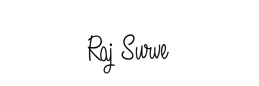 Make a beautiful signature design for name Raj Surve. Use this online signature maker to create a handwritten signature for free. Raj Surve signature style 5 images and pictures png