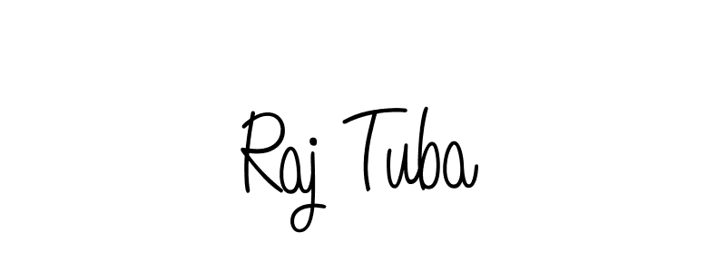 It looks lik you need a new signature style for name Raj Tuba. Design unique handwritten (Angelique-Rose-font-FFP) signature with our free signature maker in just a few clicks. Raj Tuba signature style 5 images and pictures png